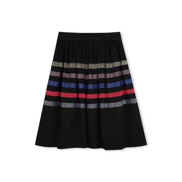 Sonia Rykiel Enfant Crystal Rhinestone Embellished Skirt Big Kid 12 - Picture 3 of 9